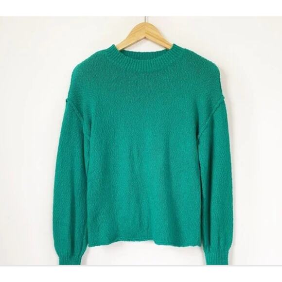 NWT Abound Drop Shoulder Puff Sleeve Knit Sweater - Picture 2 of 8